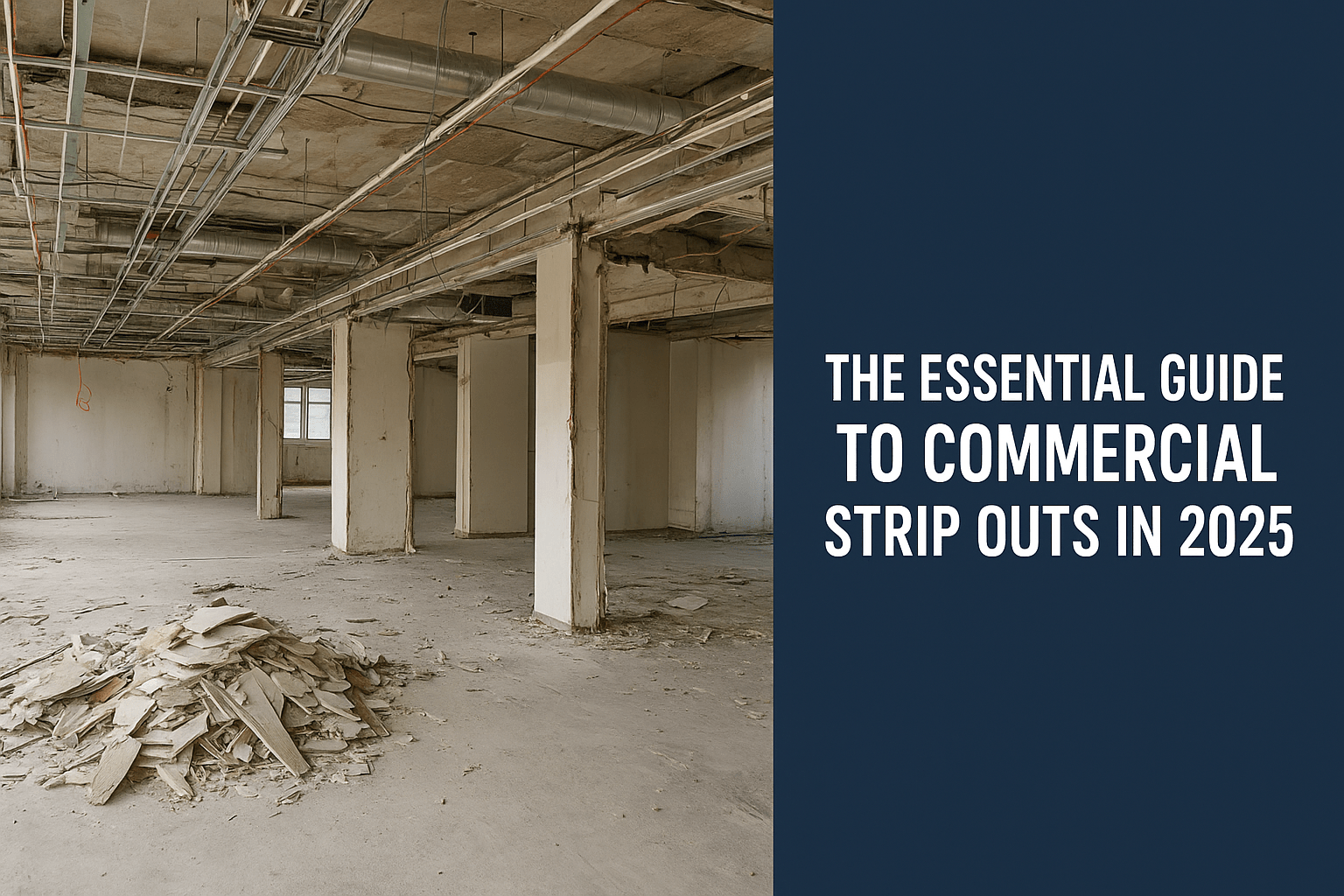 HIR Ltd - The Essential Guide to Commercial Strip Outs 2025 | Cost, Compliance & Sustainability