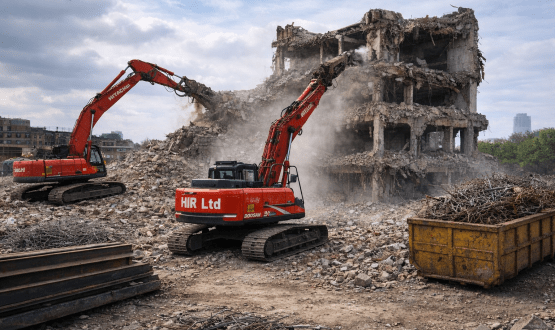 HIR Ltd - Modern Commercial Demolition in 2026: How Businesses Can Reduce Risk, Cost & Delays