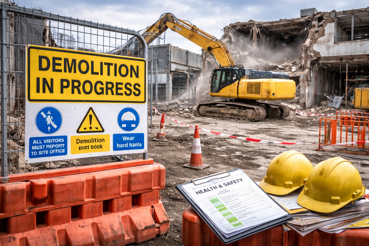 HIR Ltd - UK Demolition Regulations: A Practical Guide for Commercial & Industrial Projects