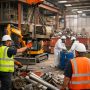 factory clearance services removing machinery from industrial site UK