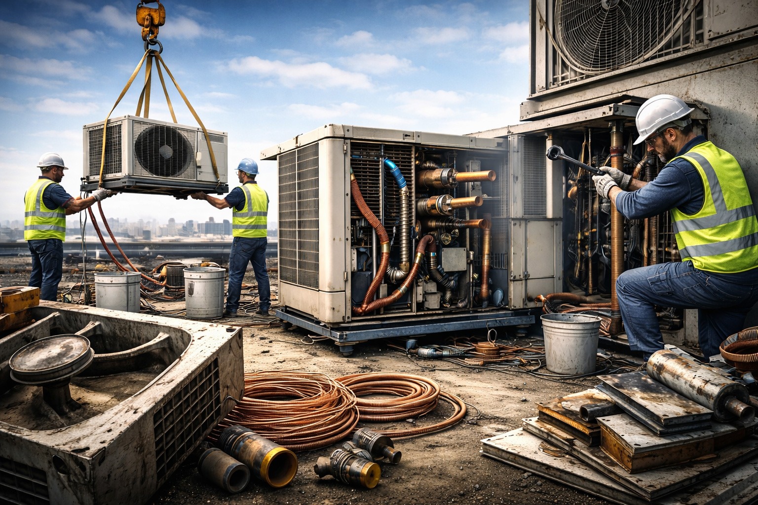 HIR Ltd - HVAC Decommissioning Process UK: Step-by-Step Guide for Commercial Systems