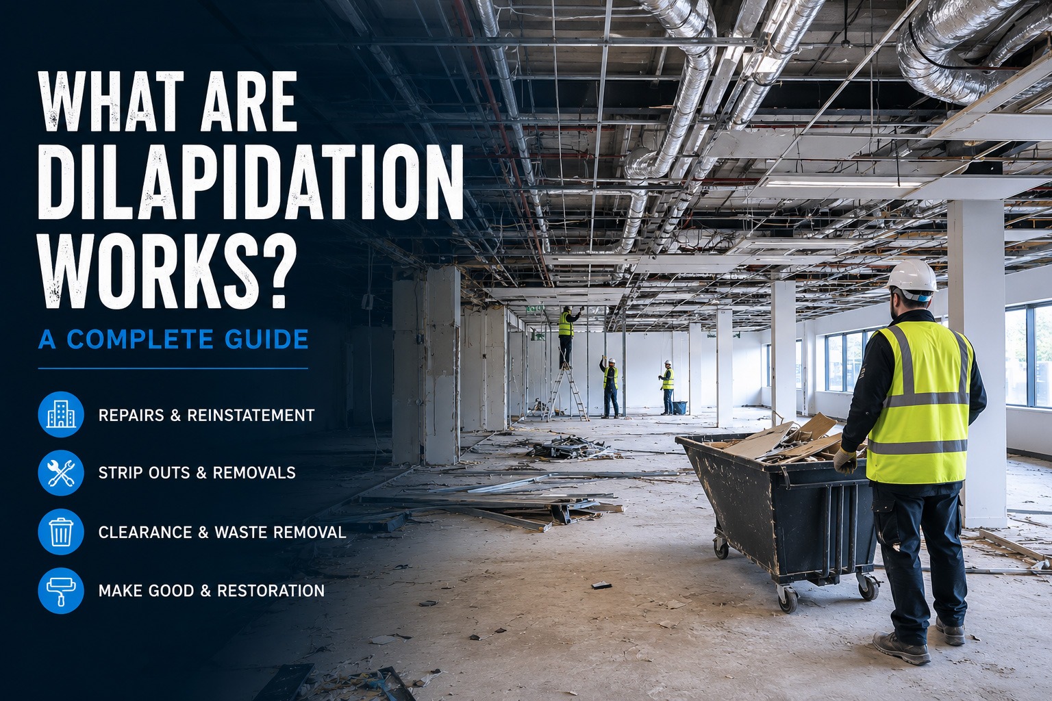 What Are Dilapidation Works? A Complete UK Guide for Commercial Properties