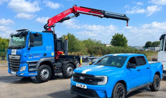 HIR Ltd Invests in New HIAB Lorry to Support Commercial & Industrial Projects